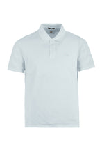Load image into Gallery viewer, Cp Company Pique Resist Dyed Polo Shirt In Blue
