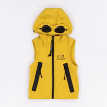 Load image into Gallery viewer, CP Company Junior Shell - R Goggle Gilet in Yellow
