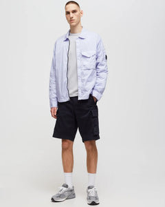 Cp Company Chrome-R Overshirt In Cosmic Sky