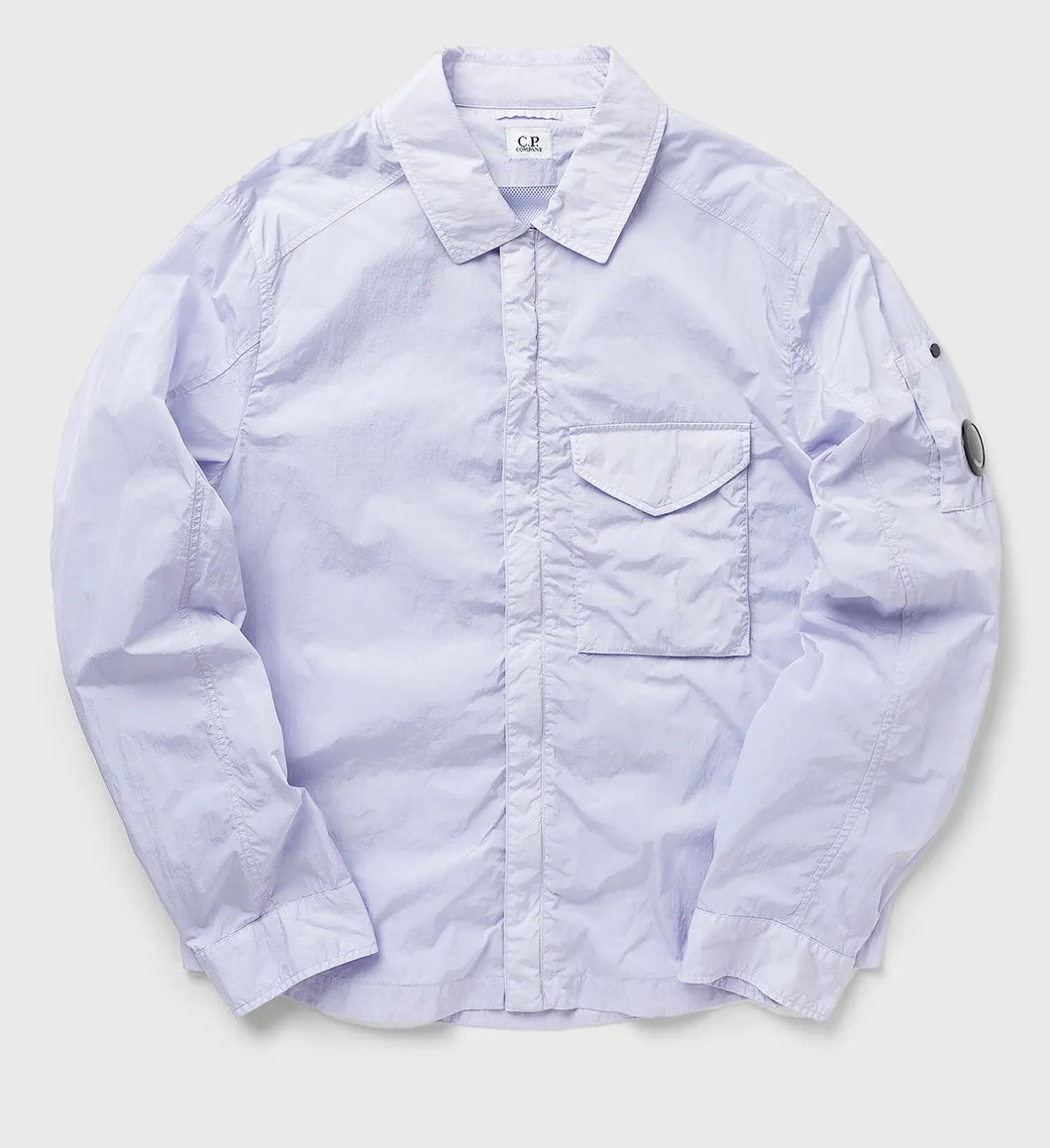 Cp Company Chrome-R Overshirt In Cosmic Sky