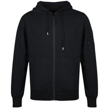 Load image into Gallery viewer, Cp Company Lens Full Zip Hoodie In Black
