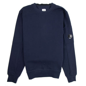 Cp Company Junior Lens Sweatshirt In Navy