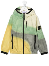 Load image into Gallery viewer, Stone Island Junior Airbrush Jacket in Yellow / Green
