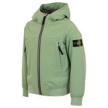 Load image into Gallery viewer, Stone Island Junior Primaloft Soft Shell Jacket in Sage
