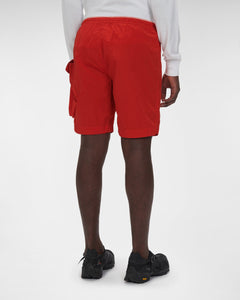 CP Company Chrome-R Multipocket Swimshorts In Red