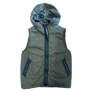 CP Company Junior CR-L Goggle Gilet in Khaki