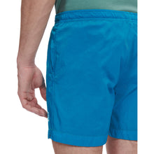 Load image into Gallery viewer, CP Company Eco-Chrome R Stitch Logo Swim Shorts in Tile Blue
