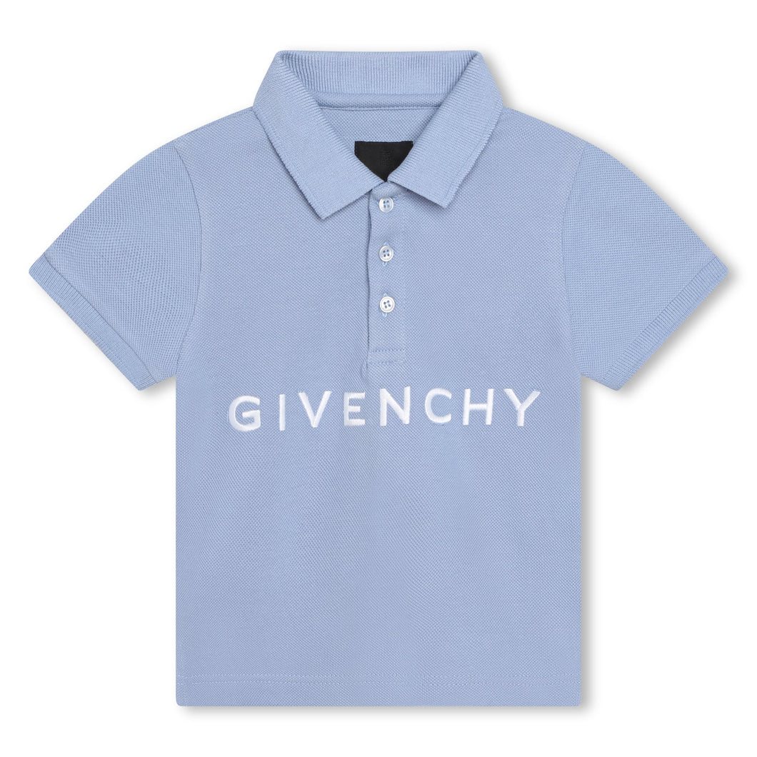 Givenchy Junior Polo Shirt in Blue