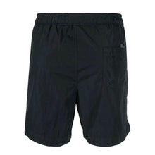 Load image into Gallery viewer, CP Company Eco-Chrome R Logo Swim Shorts in Black
