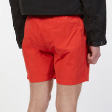 Load image into Gallery viewer, CP Company Flatt Nylon Lens Swim Shorts in Red
