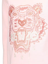 Load image into Gallery viewer, Kenzo Junior Girls Tiger Head Motif Sweatshirt in Baby Pink
