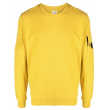 Load image into Gallery viewer, CP Company Light Fleece Lens Sweatshirt in Golden Nugget
