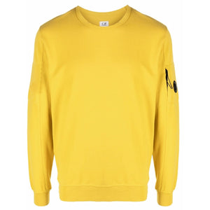 CP Company Light Fleece Lens Sweatshirt in Golden Nugget