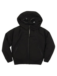 Cp Company Junior Goggle Protek Jacket In Black