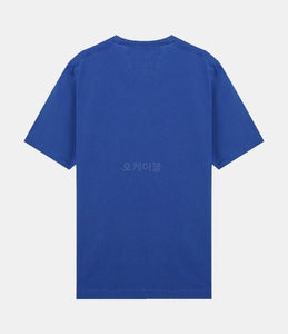CP Company Old Dyed Pocket Tshirt In Blue