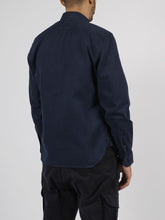 Load image into Gallery viewer, Cp Company Twill Emerized Shirt in Peacoat
