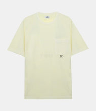 Load image into Gallery viewer, CP Company Old Dyed Pocket Tshirt In Yellow
