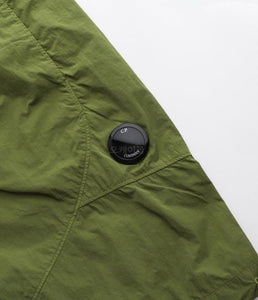 CP Company Chrome-R Shorts In Moss Green