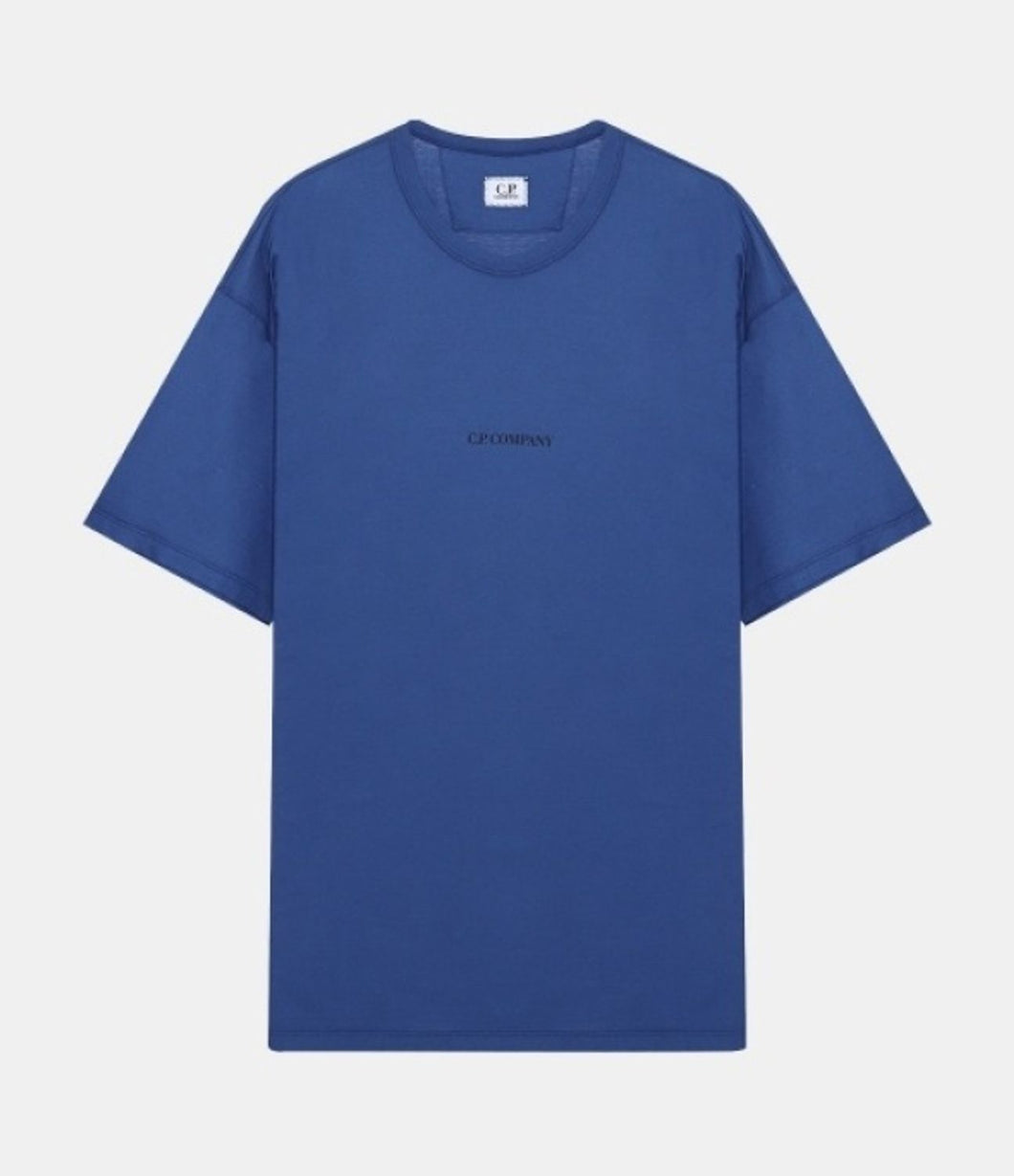 CP Company No Gravity Logo T-Shirt in Blue
