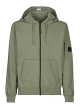 Load image into Gallery viewer, Cp Company Hooded Lens Full Zip In Bronze Green
