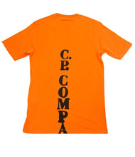 Load image into Gallery viewer, Cp Company Vertical Logo T-Shirt In Harvest Pumpkin
