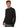 Stone Island Stellina Mock Neck Wool Knit In Black
