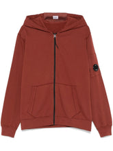 Load image into Gallery viewer, Cp Company Hooded Lens Full Zip In Red

