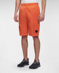 Cp Company Chrome-R Cargo Shorts In Harvest Pumpkin