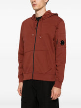 Load image into Gallery viewer, Cp Company Hooded Lens Full Zip In Red
