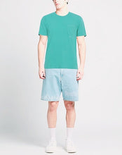 Load image into Gallery viewer, Cp Company Resist Dyed Pocket Logo T-Shirt 182A Tile Blue
