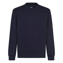 Load image into Gallery viewer, Cp Company Diagonal Raised Lens Sweatshirt in Navy
