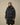 Cp Company 202A Lens Button Nycra-R Long Jacket In Black Sand ( Pre-Order Due Approx 30th Oct )