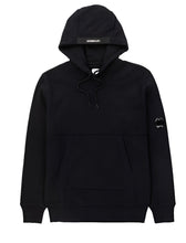 Load image into Gallery viewer, Cp Company Heavy Lens Overhead Hoodie In Black
