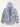 Moncler Logo Appliqued Printed Cotton Windbreaker In Blue