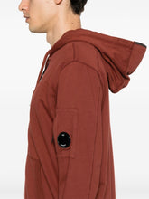 Load image into Gallery viewer, Cp Company Hooded Lens Full Zip In Red
