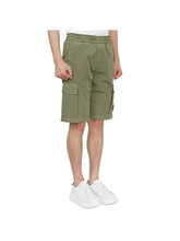 Load image into Gallery viewer, Cp Company Chrome-R Cargo Shorts In Bronze Green
