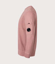 Load image into Gallery viewer, Cp Company Brushed Emerized Resist Dyed Lens Sweatshirt In Cedar Wood
