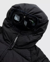 Load image into Gallery viewer, Cp Company Nycra-R Goggle Down Jacket in Navy
