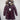 Moncler Fulmarus Fur Down Jacket In Burgundy
