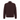Cp Company Metropolis Series Wool Quarter Zip With Certilogo In Rum Raisin
