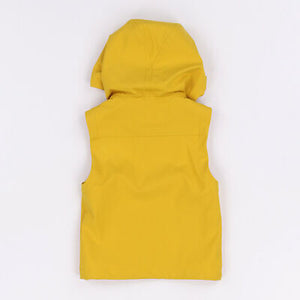 CP Company Junior Shell - R Goggle Gilet in Yellow