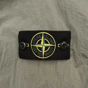 Stone Island Nylon Metal Overshirt Econyl In Stucco