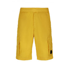 Load image into Gallery viewer, CP Company Chrome-R Cargo Shorts In Golden Nugget
