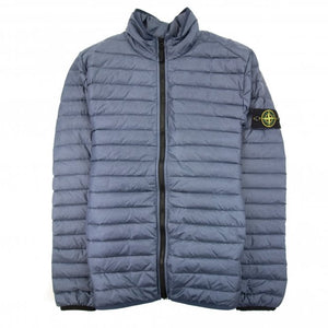 Stone Island Loom Woven Chambers R-Nylon Down Tc Packable Jacket In Blue