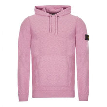 Load image into Gallery viewer, Stone Island Garment Dyed Hooded Knit In Rose
