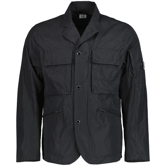 CP Company Memri Lens Blazer Jacket In Black