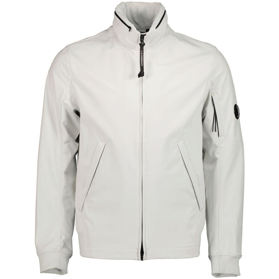 CP Company Junior Harrington Soft Shell - R Lens Jacket in White