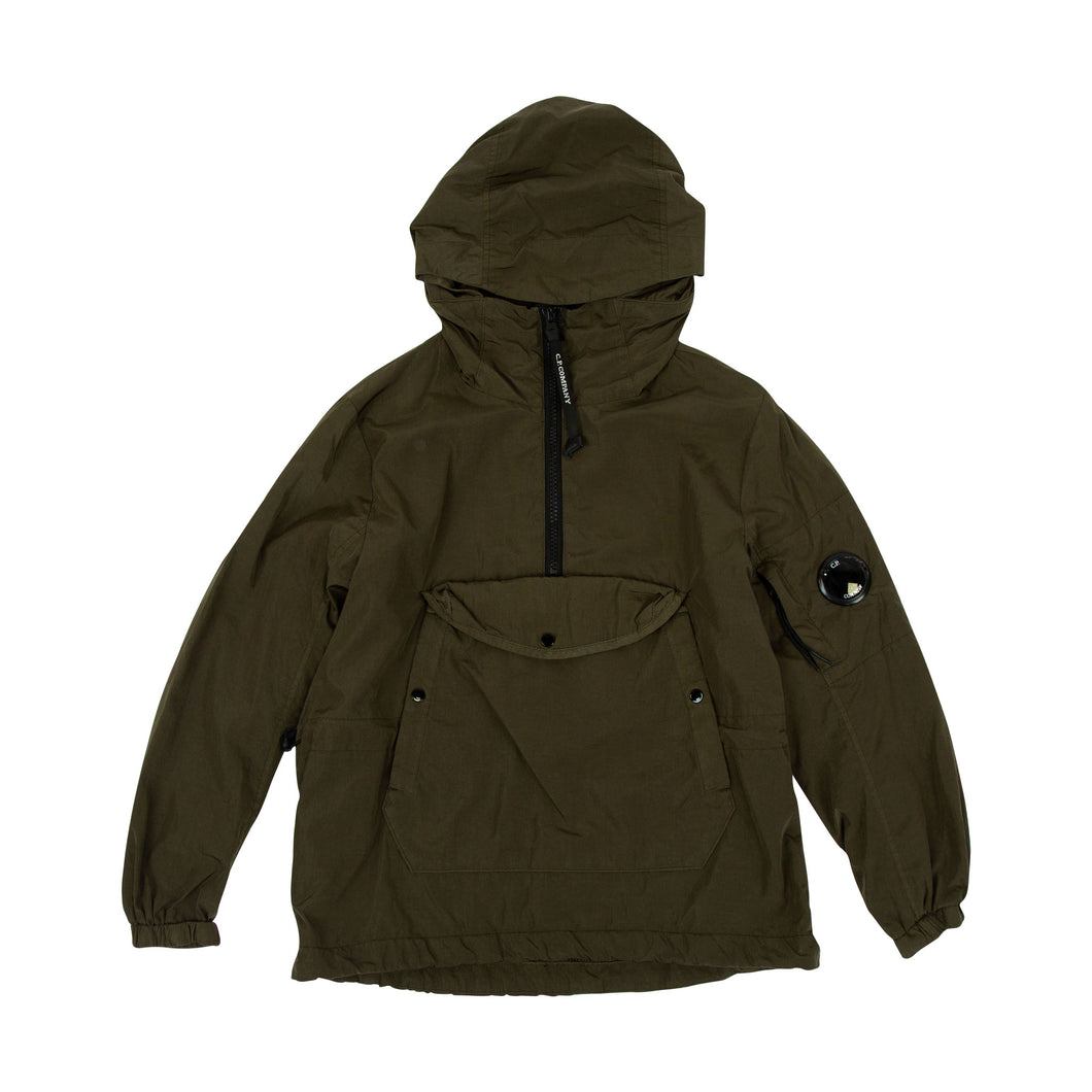 CP Company Junior Chrome Lens Overshirt In Ivy Green