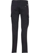 Load image into Gallery viewer, CP Company Stretch Satin Cargo Pants In Navy
