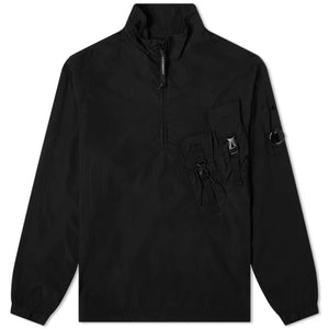 CP Company Nylon Tactical Overshirt In Black